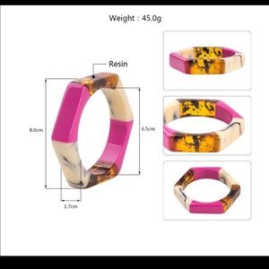 Free Press Siracusa Bracelet geometric hexagon